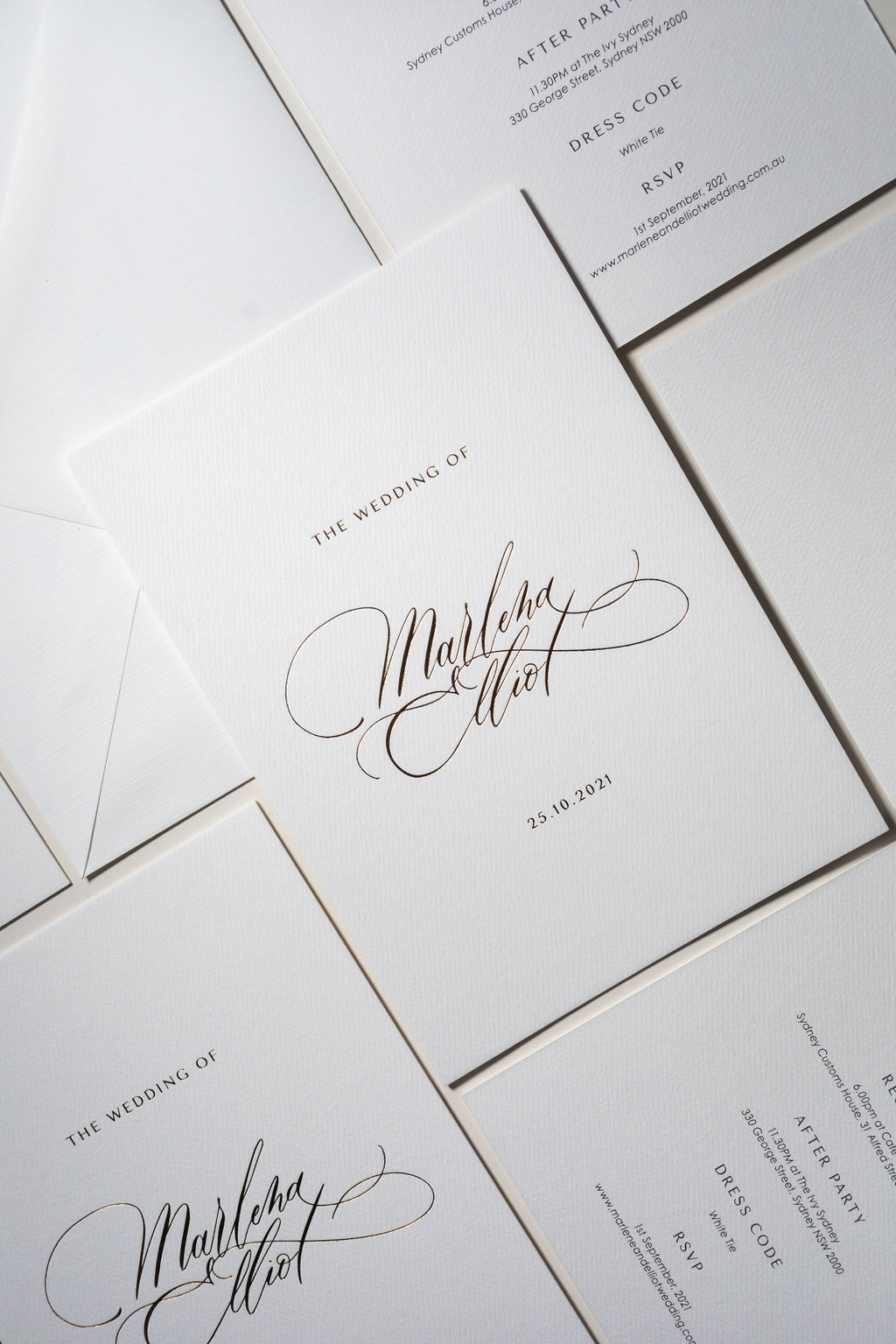 black tie wedding invitations australia